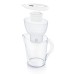 Фильтр-кувшин Brita Marella Memo MXPro 2.4л (1.4л води) з фільтр-картриджем 3шт, білий (1052791)
