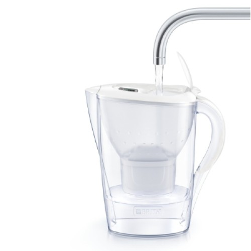 Фильтр-кувшин Brita Marella Memo MXPro 2.4л (1.4л води) з фільтр-картриджем, білий (1052789)