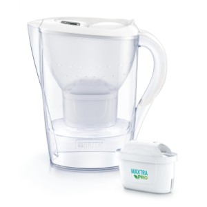 Фильтр-кувшин Brita Marella Memo MXPro 2.4л (1.4л води) з фільтр-картриджем, білий (1052789)