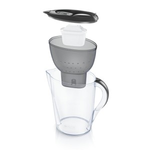 Фильтр-кувшин Brita Marella Memo MXPro 2.4л (1.4л води) з фільтр-картриджем, графіт (1052794)