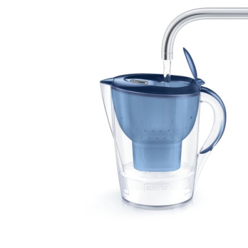 Фильтр-кувшин Brita Marella Memo MXPro 2.4л (1.4л води) з фільтр-картриджем, синій (1052799)