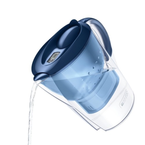 Фильтр-кувшин Brita Marella Memo MXPro 2.4л (1.4л води) з фільтр-картриджем, синій (1052799)