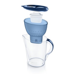 Фильтр-кувшин Brita Marella XL Memo MXPro 3.5л (2л води) з фільтр-картриджем 2шт, синій (1052786)