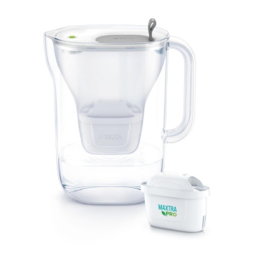 Фильтр-кувшин Brita Style LED MXPro 2.4л (1.4л очищеної води) з фільтр-картриджем, зелений (1052809)