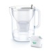 Фильтр-кувшин Brita Style XL LED MXPro 3.6л (2.3л очищеної води) з фільтр-картриджем, сірий (1052803)