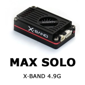 Відеопередавач (VTX) RushFPV Max Solo 2.5W XBAND 4.9G (DA30)