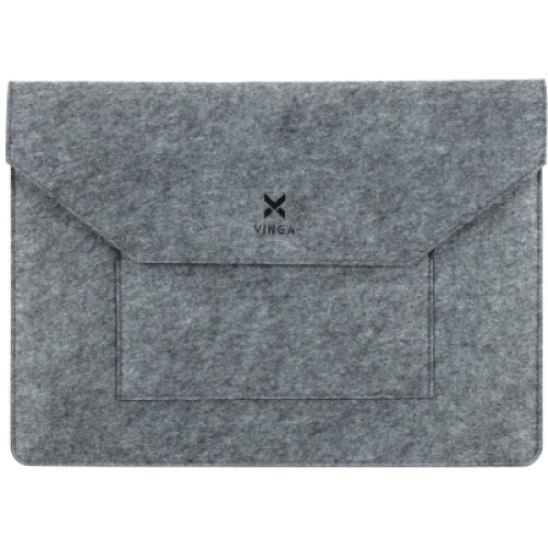 Чехол для ноутбука Vinga 15.6" NSF150 Envelope Gray (NSF150EGY)