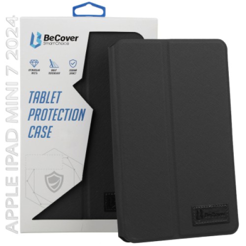 Чехол для планшета BeCover Premium Apple iPad Mini 7 2024 Black (712435)
