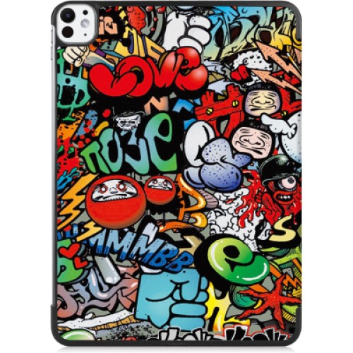 Чехол для планшета BeCover Smart Case Apple iPad Pro 11" M4 2024 Graffiti (711637)