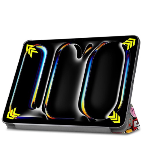 Чехол для планшета BeCover Smart Case Apple iPad Pro 11" M4 2024 Graffiti (711637)