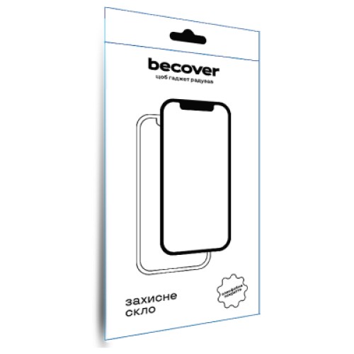 Стекло защитное BeCover Infinix Smart 9 (X6532) Black (712347)