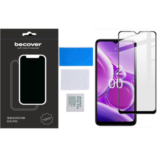 Стекло защитное BeCover Nokia G42 5G Black (710729)