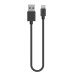 Дата кабель USB 2.0 AM to Type-C 0.3m PVC ColorWay (CW-CBUC059-BK)