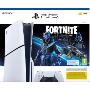 Ігрова консоль Sony Playstation 5 Blu-Ray SLIM Edition 1TB (Fortnite Cobalt Star Bundle) (1000045165)