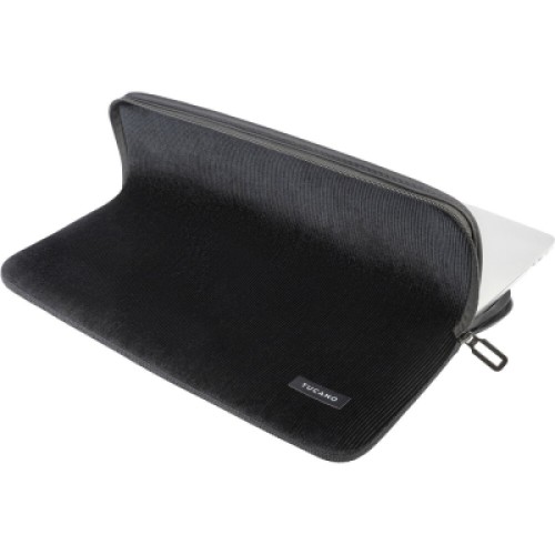 Чехол для ноутбука Tucano 14" Velluto MB Pro, black (BFVELMB14-BK)
