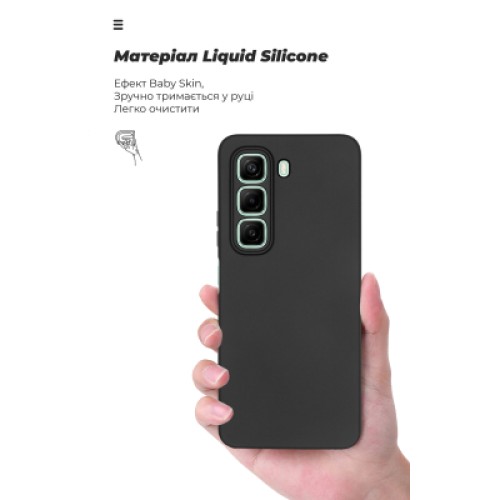 Чехол для мобильного телефона Armorstandart ICON Infinix Hot 50 4G Camera cover Black (ARM80976)