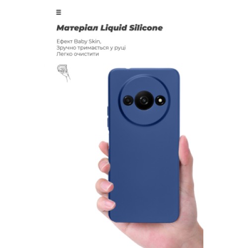 Чехол для мобильного телефона Armorstandart ICON Xiaomi Redmi A3 Camera cover Dark Blue (ARM82309)