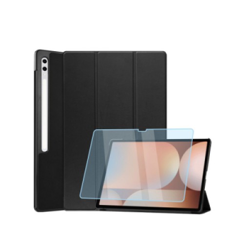 Чехол для планшета AirOn Premium Samsung Galaxy tab S10 Ultra 14.6 2024 + film Black (4822356758484)