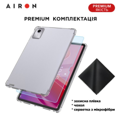 Чехол для планшета AirOn EVA Lenovo Tab M11 2024 / Xiaoxin Pad 2024 transparent (4822352781139)