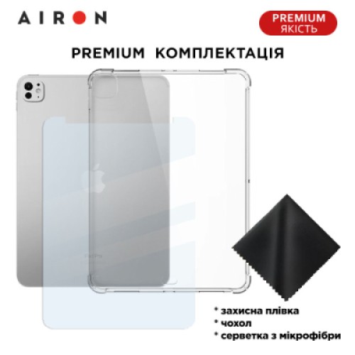 Чехол для планшета AirOn EVA Premium iPad Pro 13 / Air 13 2024 transparent (4822352781137)