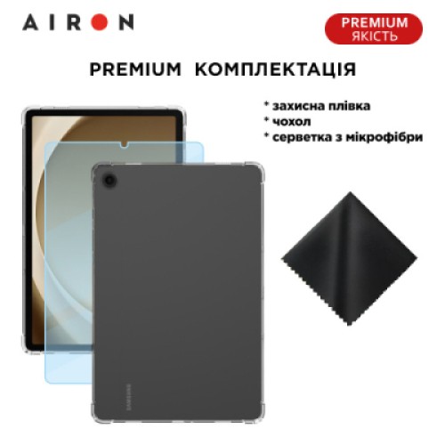 Чехол для планшета AirOn EVA Premium Samsung Galaxy Tab A9 transparent (4822352781138)
