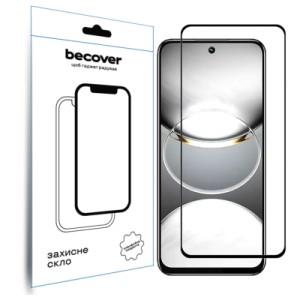 Стекло защитное BeCover Tecno Spark 30 (KL6) Black (712500)
