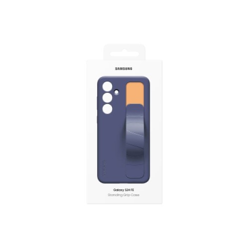 Чехол для мобильного телефона Samsung Galaxy S24 FE (S721) Standing Grip Case black blue (EF-GS721CNEGWW)