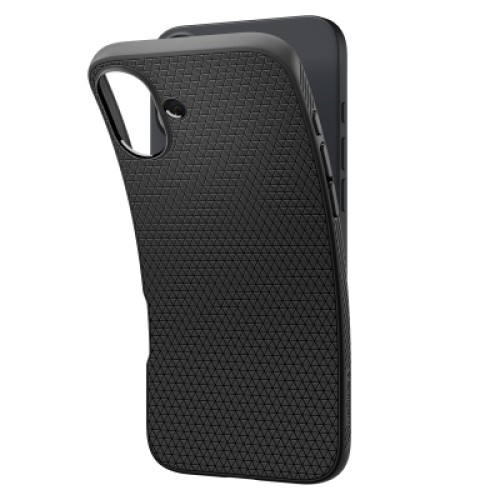 Чехол для мобильного телефона Spigen iPhone 16 Plus Liquid Air Matte Black (ACS08066)
