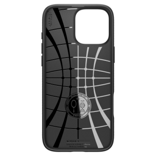 Чехол для мобильного телефона Spigen iPhone 16 Pro Liquid Air Matte Black (ACS08117)