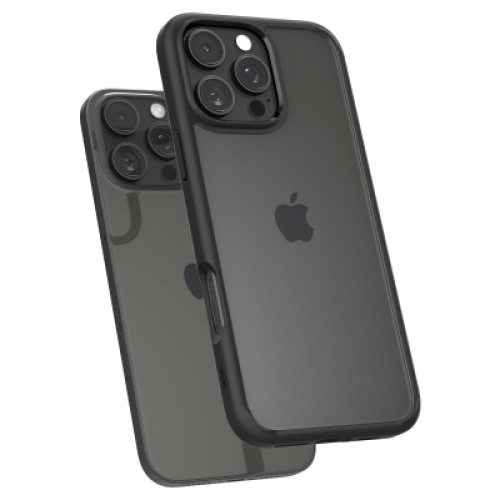 Чехол для мобильного телефона Spigen iPhone 16 Pro Ultra Hybrid Matte Black (ACS08125)