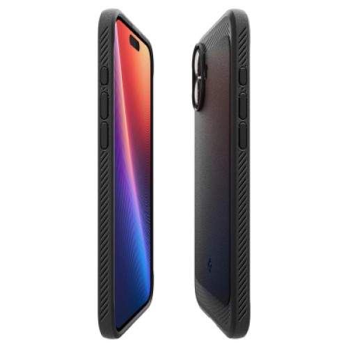 Чехол для мобильного телефона Spigen iPhone 16 Rugged Armor MagFit Matte Black (ACS08214)