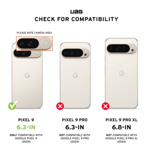 Чехол для мобильного телефона UAG Google Pixel 9 Plyo Pro Magnetic Ice/Silver (614457114333)