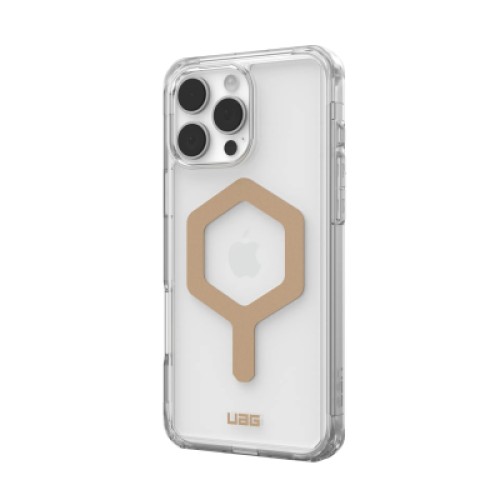 Чехол для мобильного телефона UAG iPhone 16 Pro Max Plyo Magsafe Ice/Gold (114481114381)