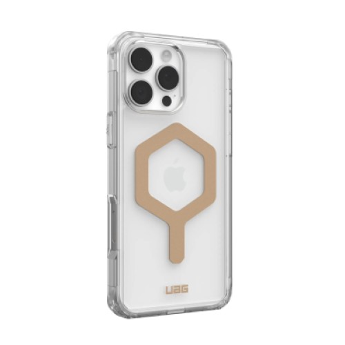 Чехол для мобильного телефона UAG iPhone 16 Pro Max Plyo Magsafe Ice/Gold (114481114381)