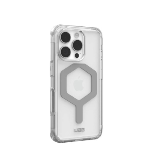 Чехол для мобильного телефона UAG iPhone 16 Pro Plyo Magsafe Ice/Silver (114480114333)