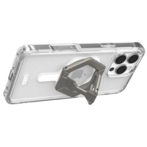 Чехол для мобильного телефона UAG Apple iPhone 16 Pro Max Plyo MagSafe Ice White/Titanium Stand (1144811BV01)