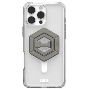 Чохол до мобільного телефона UAG Apple iPhone 16 Pro Max Plyo MagSafe Ice White/Titanium Stand (1144811BV01)
