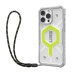 Чехол для мобильного телефона UAG iPhone 16 Pro Max Pathfinder Clear Magsafe Bundle Active Neon Lanyard (1144651BV01)