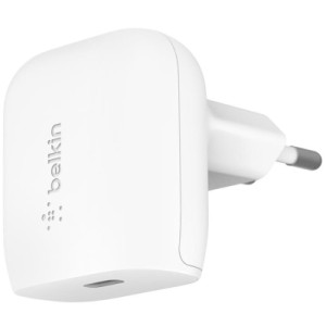 Зарядное устройство Belkin 20W USB-C PD PPS white (WCA006VFWH)
