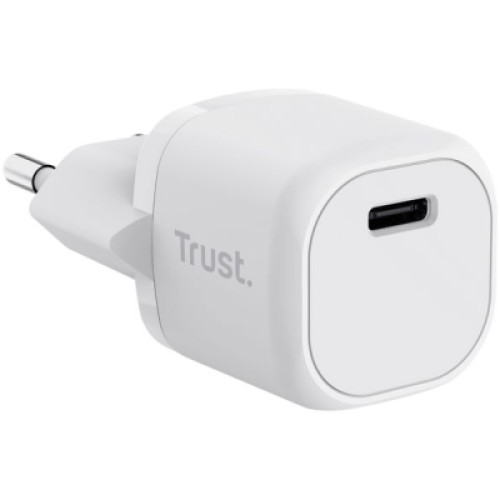 Зарядное устройство Trust Maxo 20W USB-C PD white (25205_TRUST)