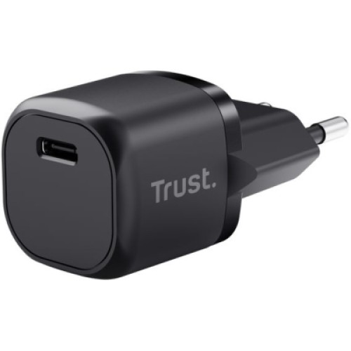 Зарядное устройство Trust Maxo 20W USB-C PD black (25174_TRUST)