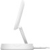 Зарядное устройство Belkin 15W Magnetic Stand Qi2 20W adapter USB-C white (WIA008VFWH)