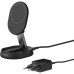 Зарядное устройство Belkin 15W Magnetic Stand Qi2 20W adapter USB-C black (WIA008VFBK)