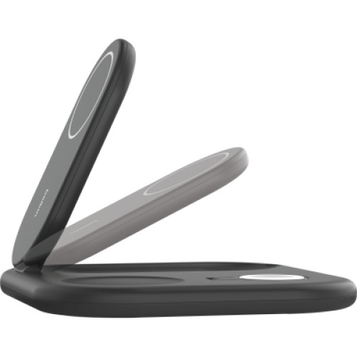 Зарядное устройство Belkin 3in1 Magnetic Foldable iPhone/Watch/AirPods Qi2 15W black (WIZ029VFBK)