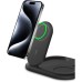 Зарядное устройство Belkin 3in1 Magnetic Foldable iPhone/Watch/AirPods Qi2 15W black (WIZ029VFBK)