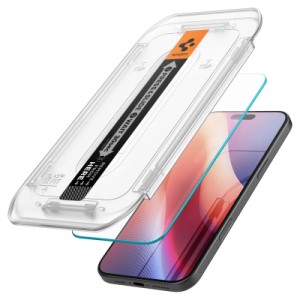 Скло захисне Spigen iPhone 16 Pro Max Glas.tR EZ Fit (2 Pack) (AGL07907)