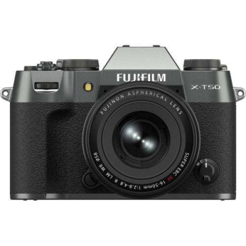 Цифровой фотоаппарат Fujifilm X-T50 + XF16-50mmF2.8-4.8 R LM WR Kit Charcoal silver (16828650)