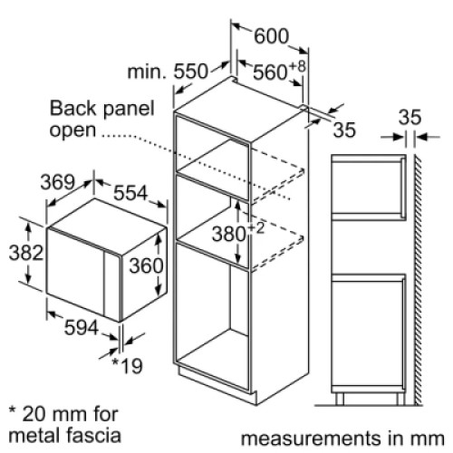 Микроволновая печь Bosch BEL554MS0
