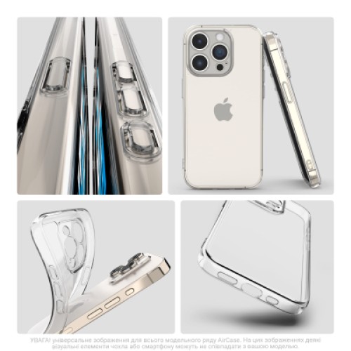 Чехол для мобильного телефона Armorstandart Air Force Motorola G75 5G Camera cover Clear (ARM81615)
