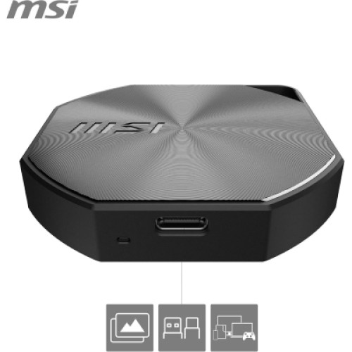 Накопитель SSD USB Type-C 1TB DATAMAG 20Gbps MSI (S78-440L0B0-P83)